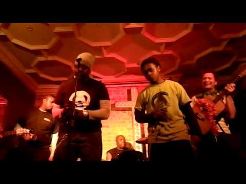 Ras Reubeneer & PureRymsBoy Un-Rehearsed Performance With The Island Experiment Band...  30-01-13..