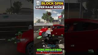 Block Spin Teleport Bullet So Overpower ☠️ #robloxscript #blockspin