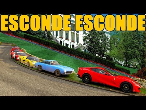 ESCONDE ESCONDE SÓ DE FERRARI - FORZA HORIZON 4 - GAMEPLAY