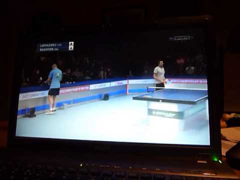 Semi Final WCPP 2014 - Lupulesku vs Rushton - 1st Set