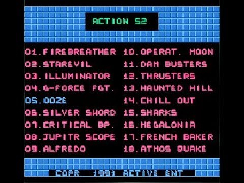 Action 52 (NES) - The Abridged Playthrough