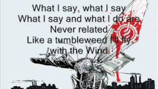 Sonic Syndicate - Double agent 616 (lyric)