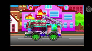 Good vs evil fire truck