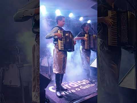 Mestre Waldemar e Gaiteiro Feliz. Grupo Cordiona em Prudentópolis -Pr 