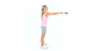 Bv50. Đứng đấm tay ra trước