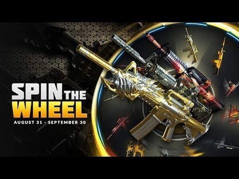 CF West : Winning the M4A1-S-Beast-Noble Gold from SPIN The WHEEL