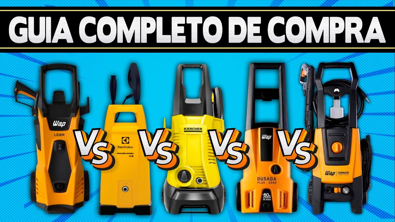 Lavadora de Alta Pressão - Qual a MELHOR em 2024? 💦🚗🏡