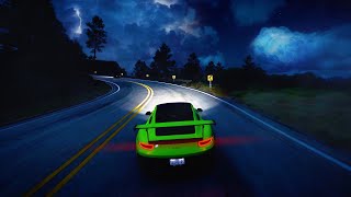 driving alone in december...