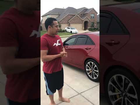 Cadillac ATS V Borla Catback exhaust system