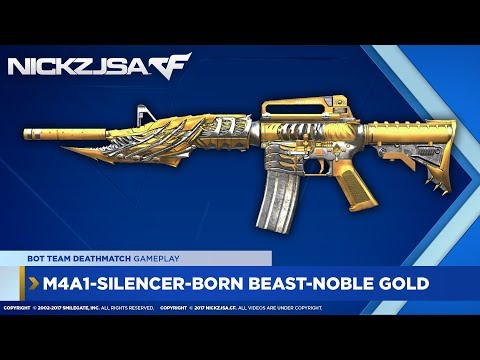 M4A1-S-Born Beast-Noble Gold | CROSSFIRE China 2.0
