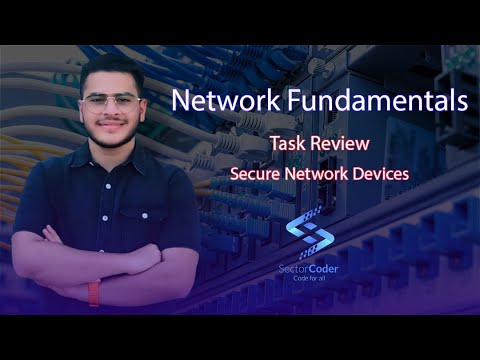 16.5.1 Packet Tracer || Secure Network Devices || بالعربي
