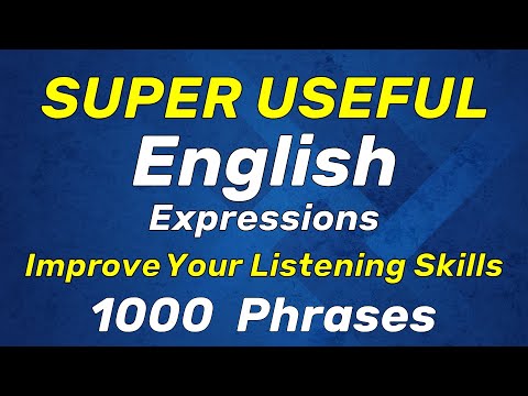 1000 Super Useful English Expressions | Improve Your Listening Skills | Conversation Practice