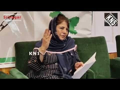 J&K being used as BJP's laboratory to interfere in Muslim affairs: PDP Pres...