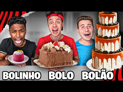 BOLO, BOLINHO OU BOLÃO