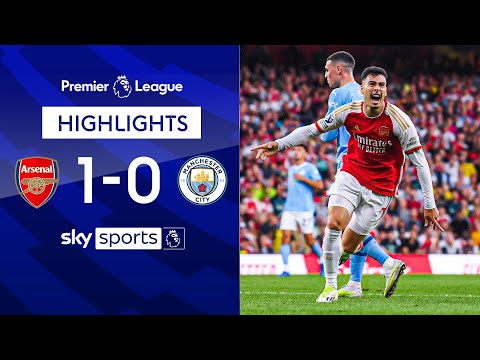 Martinelli's deflected strike clinches important win | Arsenal 1-0 Man City | EPL Highlights
