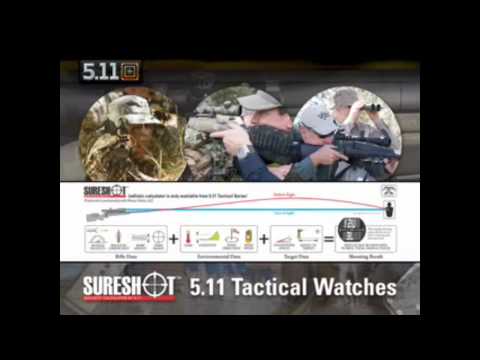 Часы тактические 5.11 Tactical - YouTube