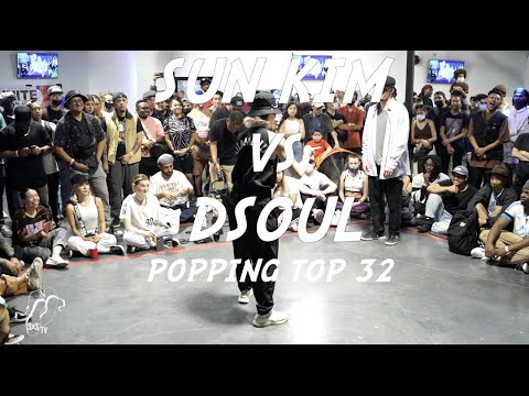 SUN KIM vs DSOUL | Popping Top 32 | Freestyle Session 24 | #SXSTV