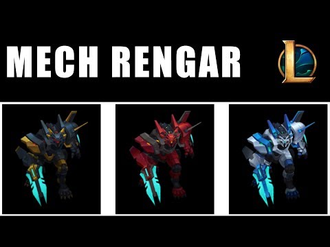 Mech Rengar - Croma Skin