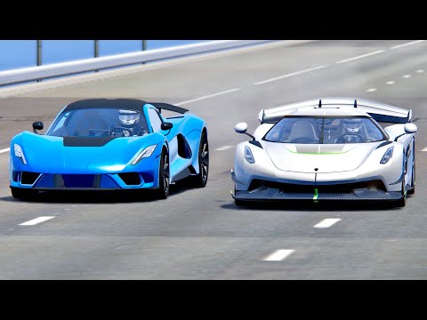 Hennessey Venom F5 SuperSonic Engine vs Koenigsegg Jesko
