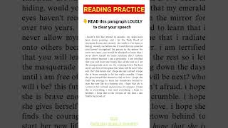 Download lagu ENGLISH READING PRACTICE! READ AND LEARN ENGLISH BY SPEAKING #english #readingcomprehension #speed mp3 Download lagu ENGLISH READING PRACTICE! READ AND LEARN ENGLISH BY SPEAKING #english #readingcomprehension #speed mp3