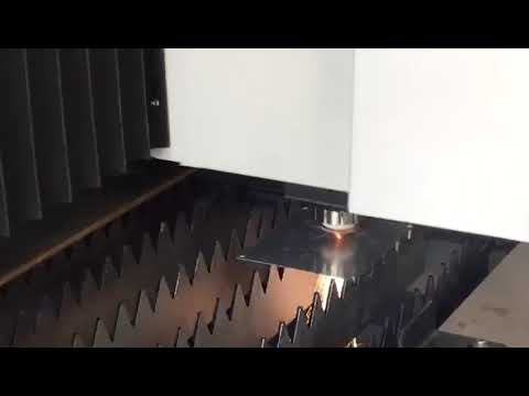 Оптоволоконный лазерный станок для резки металла MetalTec 1530 (2000W), видео 4