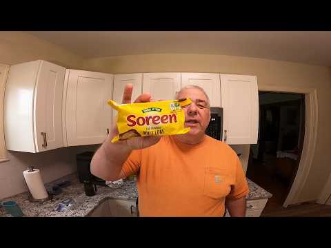 Eating Soreen Malt Loaf for the first time
