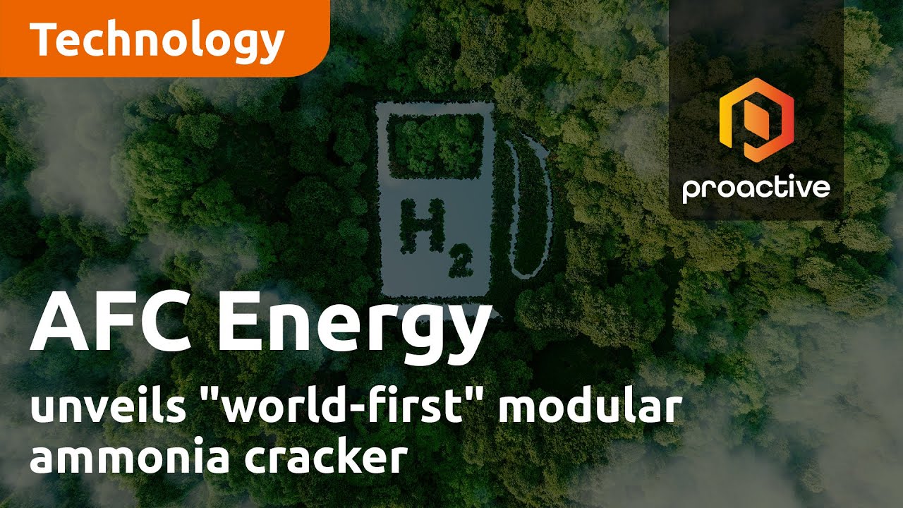 AFC Energy unveils "world-first" modular ammonia cracker