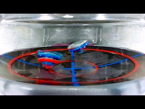 Strike God Valkyrie uses Ultimate God Reboot but loses against Longinus in Slow Motion ベイブレードバースト