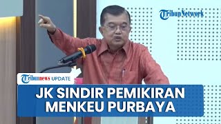 JK Sindir Pemikiran Baru Menkeu Purbaya: Ada 2 Macam Ekonomi Indonesia, Formal dan Underground