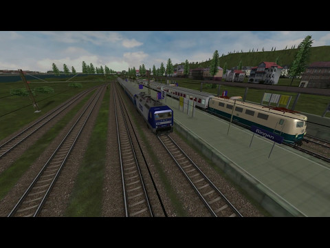 Open Rails - Bingen - Koblenz Pro Train Rheintal MSTS