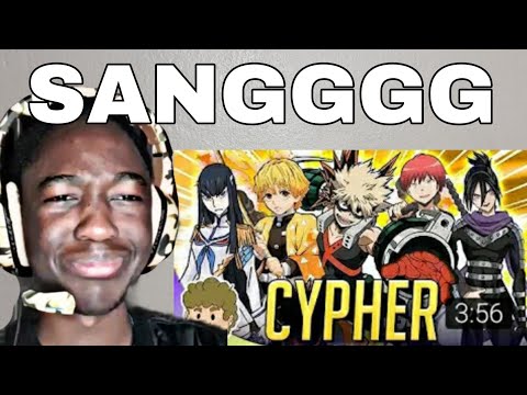 RIVALS OF ANIME SINGING CYPHER - McGwire ft GameboyJones, HalaCG & more | REACTION