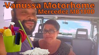 Limpeza BSICA na Parte EXTERNA da CASINHA Vannusa Motohome MB180D