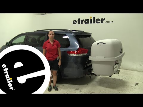 Fit Check: Testing GearSpace 34 Enclosed Cargo Carrier for 2" Hitch on a 2014 Toyota Sienna
