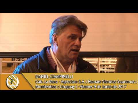 09-06-17 Nota Daniel Ciampinelli - Vientres Supremos -Montevideo ( Uruguay )