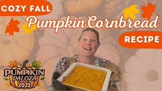 Easy Homemade Pumpkin Cornbread 🍂 | Perfect Fall Side Dish! | #PumpkinPalooza2025 Cornbread