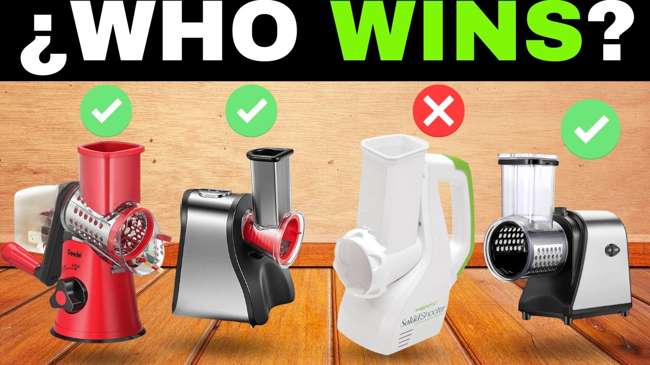 ✅ TOP 7 Best Rotary & Electric CHEESE GRATERS on Amazon [2026]🧀 For Home Cooking & Vegetable Slicing