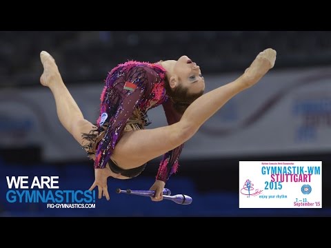 2015 Rhythmic Worlds, Stuttgart (GER) - Highlights 3, All-Around Final (group B)