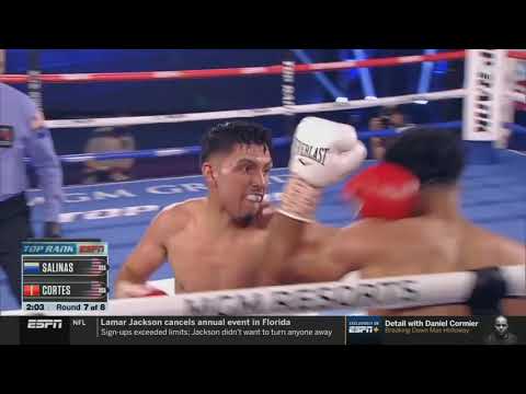 Alejandro Salinas vs. Andres Cortes FULL FIGHT Boxing July 8 2020