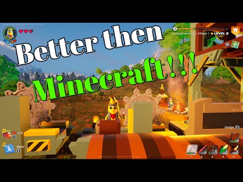 Seaba Phantom: Lego Fortnite vs Minecraft!