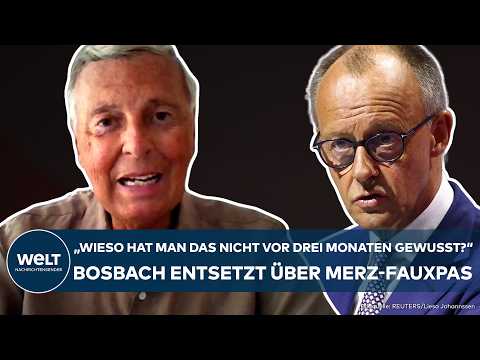 Video Thumbnail: FRIEDRICH MERZ: Streit um Stromsteuer! CDU-Legende Bosbach deutlich! "Das ist das eigentliche Thema"