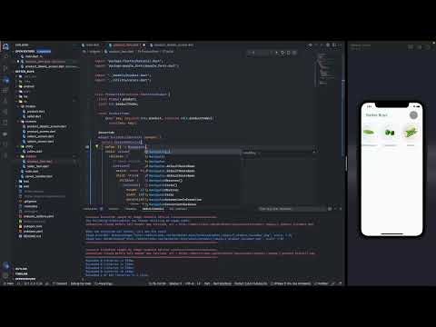 Flutter Shopping App Tutorial 31 - Adding Product Details Screen Design to Flutter UI (PART 1)