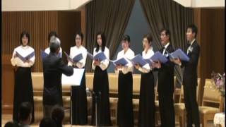 preview picture of video 'Sakata Coro a Cappella G.Orban(オルバーン)MASS No.6より Gloria, Agnus Dei 十曲コンサート 16, 17'