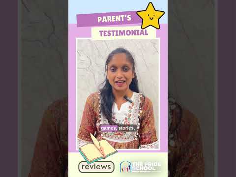 Nagpur Parent shares experience at Pride School