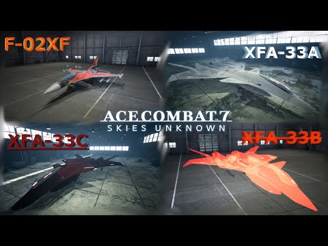 F-02XF and Fenrir Variants and SP - [Ace Combat 7 Mod Showcase]