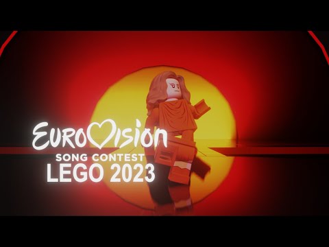 Eurovision 2023 top 10 turned into LEGO.