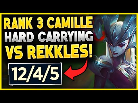 Rank 3 Camille stomps rekkles! | lolwizbe | League Of Legends