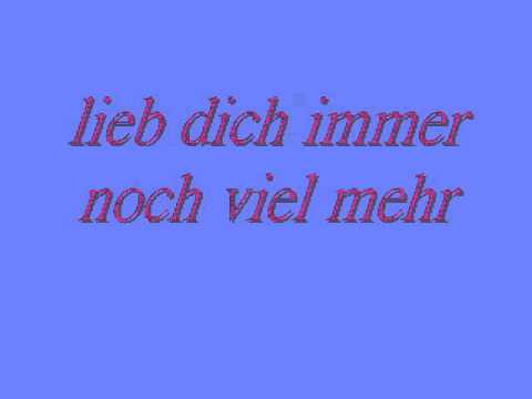 download lagu mp3 mp4 Ich Liebe Dich So Sehr Lyrics, download lagu Ich Liebe Dich So Sehr Lyrics gratis, unduh video klip Ich Liebe Dich So Sehr Lyrics