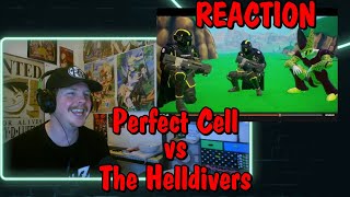 Perfect Cell Vs The Helldivers (FT.@JumpNJetz ) REACTION