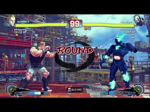 HIROPON309 [Seth] vs pikagoma [Abel] SSF4 Japanese Online Ranked Matches - TRUE-HD