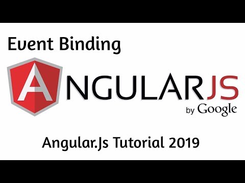 Event Binding in Angular 8 Angular Tutorial for Beginners 2019 Angular Event Binding Tutorial 05